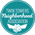 Twin Towers Logo 2022 Outline Twin Towers Neighborhood Association Logo